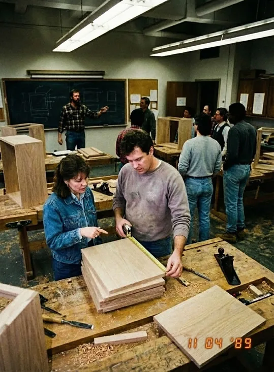 Werkstattkurs im Jahr 1989