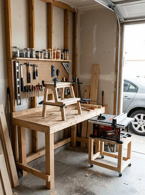 Kleine Holzwerkstatt